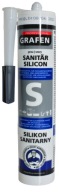 GRAFEN sivý sanitárny silikón STOP PLESNI 280ml