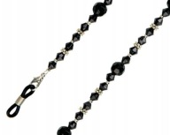 Retiazka na okuliare Hayne Black Beads
