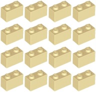 LEGO 3004 BRICK 1x2 piesková NOVINKA (12g) 16 ks.