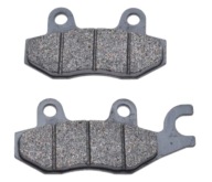 KYMCO DINK SUPER 8 SUZUKI BURGMAN UH 125 AN 250 brzdové platničky zadné FA165