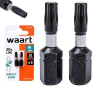 HROTY SKRUTKOVAČA T20 25 mm TORX NÁRAZOVÉ BITKY 2x