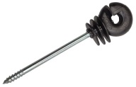 Izolátor pre elektrického ovčiaka, dlhý drevený kolík 130mm - 10 ks