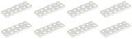 LEGO 3795 TANIER 2x6 biely NOVINKA (15g) 8 ks.