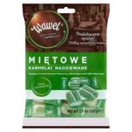 OSVIEŽUJÚCE MÄTOVÉ KARAMELOVÉ CUKROVINKY 105G WAWEL