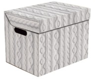 pevný box organizér kontajnerov SWEATER CREAM box