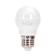 E27 LED G45 guľová žiarovka 10W malá fi45mm 935Lm TEPLÁ biela 3000K