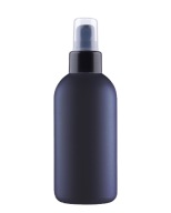 ČIERNA HDPE FĽAŠA S PUMPOU 100ml