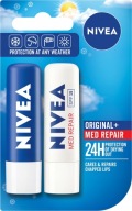 Nivea Original rúž + Med Repair SET