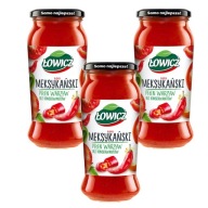 Mexická Łowicz omáčka plná zeleniny v tégliku 3 x 500g