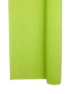 Krepový papier Taliansky krep 180 g hodvábny papier č. 558 kyslozelený