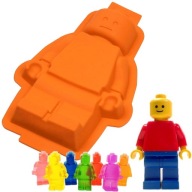 Forma, silikónová tortová forma na veľkú LEGO figúrku