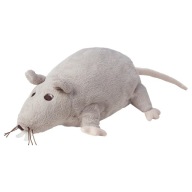 PLYŠOVÁ MYŠKA PLYŠOVÁ HRAČKA MYŠ MASKOT KRYS IKEA GOSIG RATTA