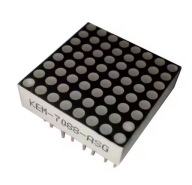 MATRIX LED 8X8 I2C MAX7298 ČERVENÁ