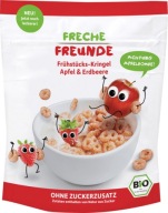 FrecheFreunde BIO Cereálne krúžky Jablká Jahody