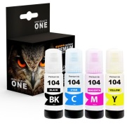 4x ATRAMENT PRE EPSON 104 XL ET-2820 ET-2821 ET-2825