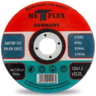 KOVOVÉ REZNÉ KOTOUČE 125x1,2 MET-FLEX