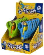 ŠKOLSKÉ NOŽNICE ASTRA EASY OPEN 13 CM MODRÉ