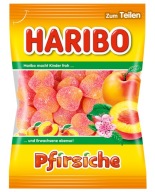 Haribo Pfirsiche Broskyňové želé 175g s DE