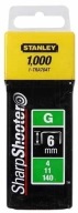 Stanley Sponky typ G 6mm 1000 kusov 1-TRA704T