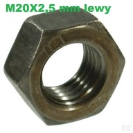 Šesťhranná matica M20x2,5 mm ľavý závit
