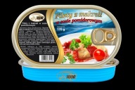 Filety z makrely v paradajkovej omáčke 170g Juor