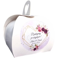 Ďakovné darčeky pre svadobných hostí, 10-dielne BOHO boxy
