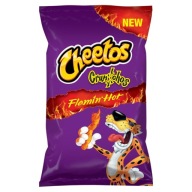 Cheetos Crunchos Flamin' Hot Corn chrumky s pikantnou príchuťou 80 g