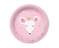 PAPIEROVÉ TANIERE Myš s korunkou, 10 kusov, 23 cm