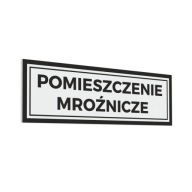 Mraziareň - nálepka 10x30
