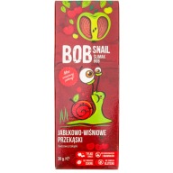 Bob Slimák Jablko a čerešňa snack 100% OVOCIE