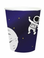 Papierové poháre Space Planets 6 kusov Narodeninové