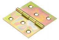 Nábytkový opletený pánt 60x40mm, pozinkovaný, 1 ks