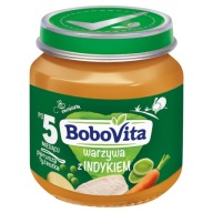 BoboVita Zelenina s morkou po 5 mesiacoch 125 g