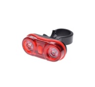 Leoshi LED zadné svetlo na bicykel 2x0,5W 2xAAA