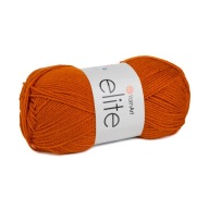 100g priadza 100% akryl YarnArt Elite červená 847