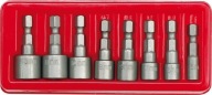 ZÁSUVKY SKRUTKOVAČOV 5-13mm 1/4 sada 8 ks