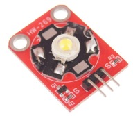 3W zelený LED modul kompatibilný s Arduino