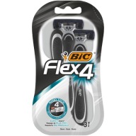 BIC FLEX 4 jednorazové holiace strojčeky 3 ks.