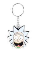 Gumená kľúčenka Rick and Morty Rick Head
