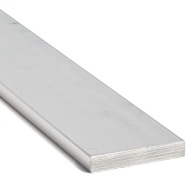 Hliníková plochá tyč 40x2 L 50cm Grad. 6060 T66
