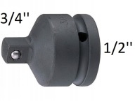 Zníženie nárazu 1/2x3/4 palcový NÁRAZOVÝ ADAPTÉR 1/2F na 3/4M kľúč