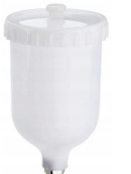 Plastová nádrž na pištoľ, 600 ml, vnútorný závit.