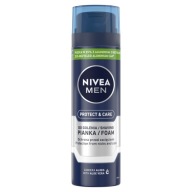 NIVEA MEN PROTECT&CARE Zmäkčujúca pena na holenie pre mužov 200ml