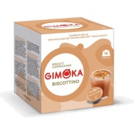 Kapsule Gimoka BISCOTTONO/SPONGE CAPPUCCINO pre Dolce Gusto 16