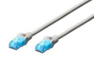 DIGITUS UTP prepojovací kábel kat. 5e 5m PVC biely