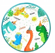 NARODENINOVÉ DINOSAURY PAPIEROVÉ TANIERE 6KS 18CM