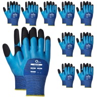 10X RUKAVICE PRACOVNÉ RUKAVICE SILNÉ UNIVERZÁLNE BlueFom 9/L