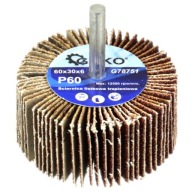 KLAPKOVÉ KOLESO DRŽENÝ DISK 60 X 30 X 6 GRANULÁCIA P60