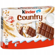 Kinder Country čokoládové tyčinky 9 ks Z Nemecka Deň detí