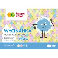 Zápisník z farebných papierov Happy Color A4 10K 100g